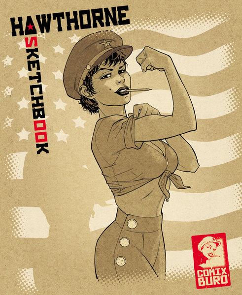 Comix Buro Sketchbook / Croquis - Hawthorne #1 (°2012) (Numbered + Signed) Sketchbooks