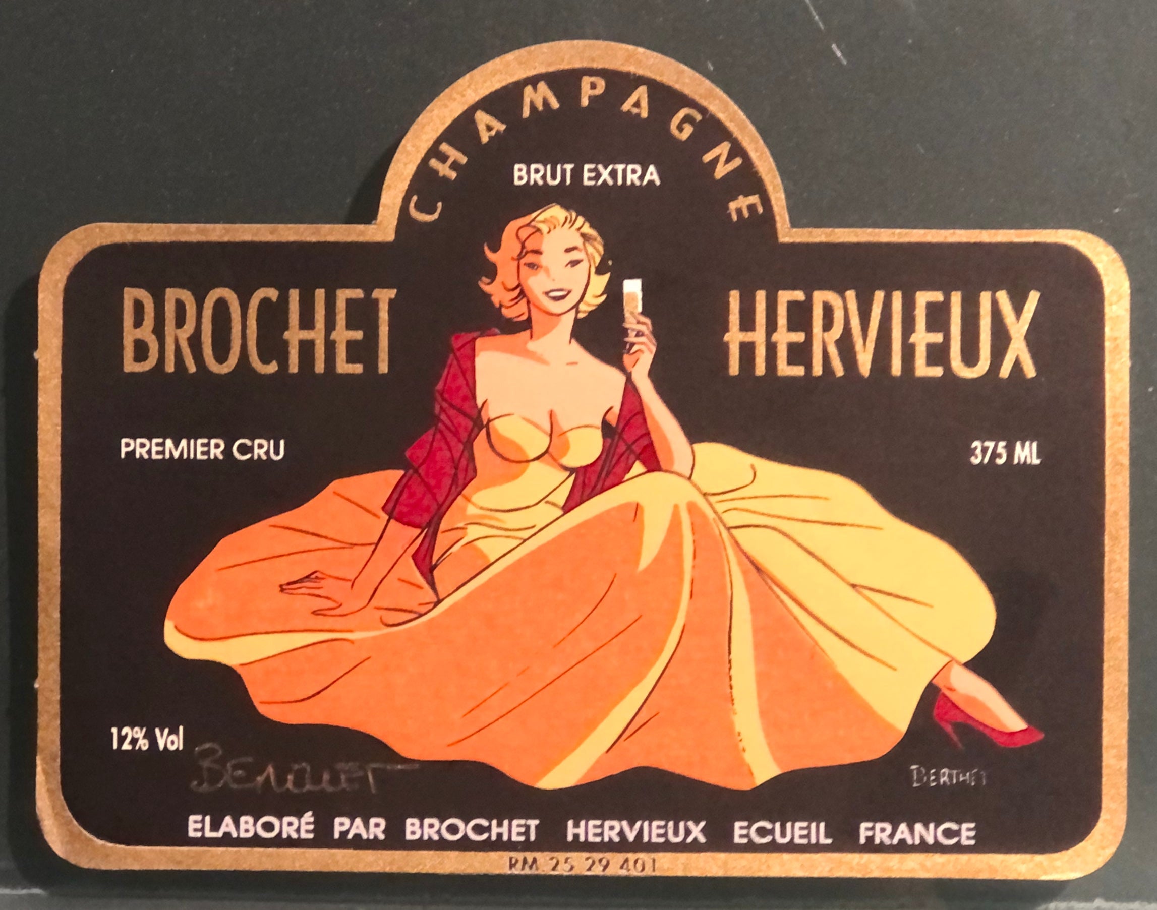 Comics Ex-Libris: Champagne Label (Berthet Philippe) Comics -
