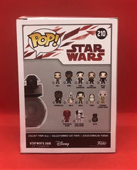 Funko POP! Star Wars - Episode VIII - Resistance BB Unit (210) Exclusive DAMAGED PACKAGING