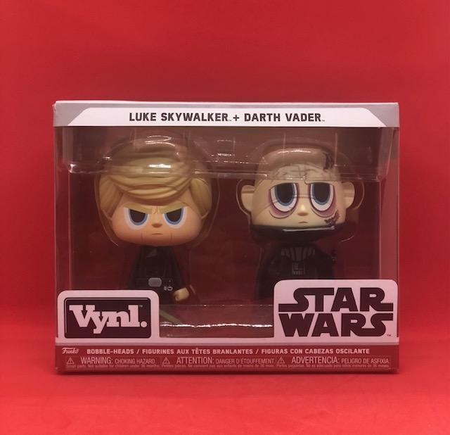 FUNKO Vynl. - Star Wars - Luke Skywalker + Darth Vader (10 cm) "Small Damaged Packaging"