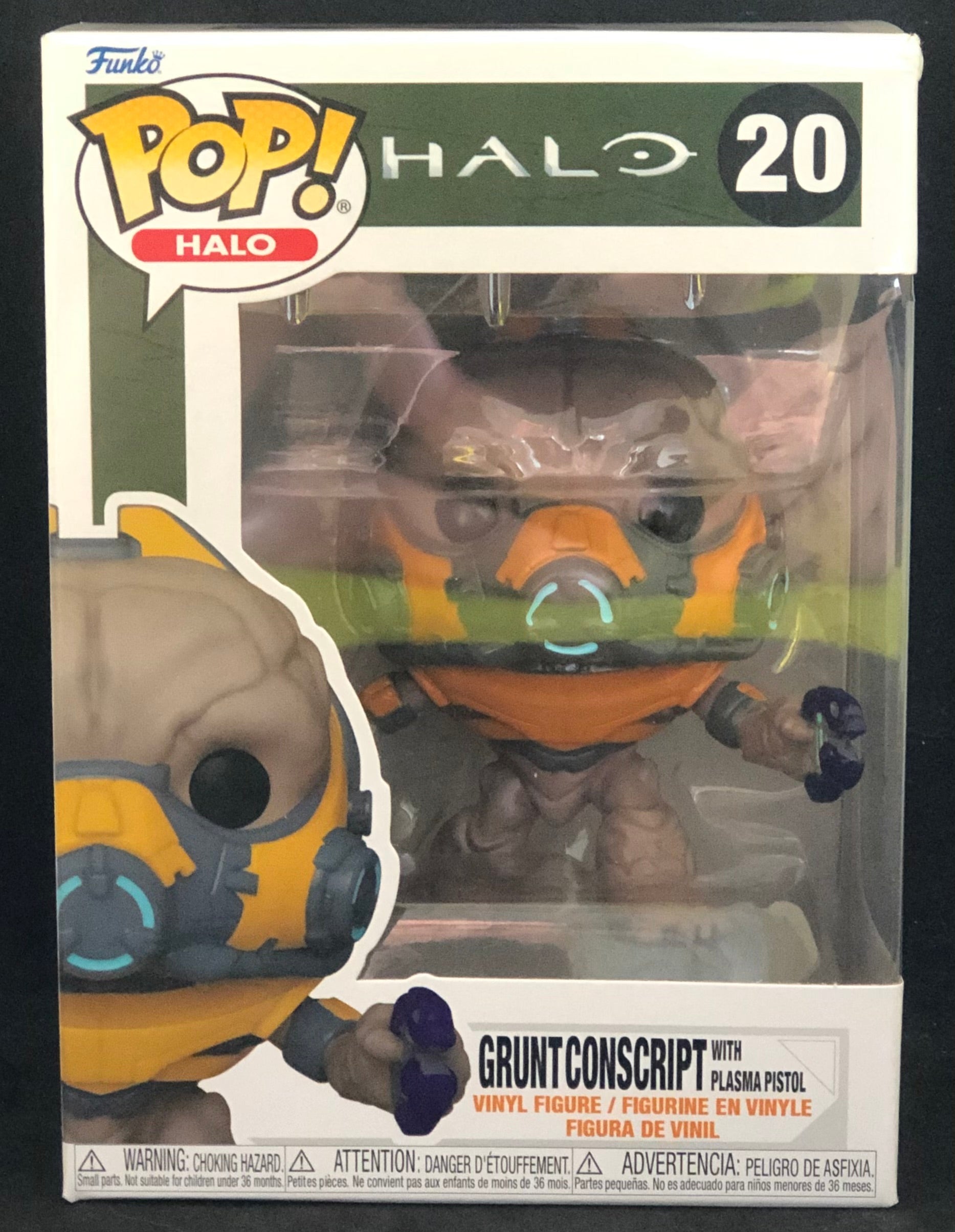 FUNKO POP! Games - Halo - Grunt Conscript w/ Plasma Pistol (20) (Small Box Damage) Funko POP!