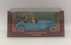 Tintin / Kuifje - Tintin's Cars 1/43 - Lincoln Torpedo (1955) (14cm)