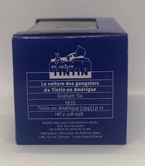 Tintin / Kuifje - Tintin's Cars 1/43 - The Gangsters' Car (Graham Six °1935) (15cm)