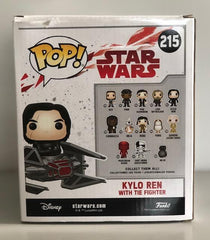 Funko Pop! Star Wars - Episode Viii Kylo Ren With Tie Fighter (215) Damaged Packaging Figurines