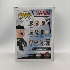 Funko Pop! Marvel - Captain America Civil War Crossbones (Unmasked) (139) Damaged Packaging