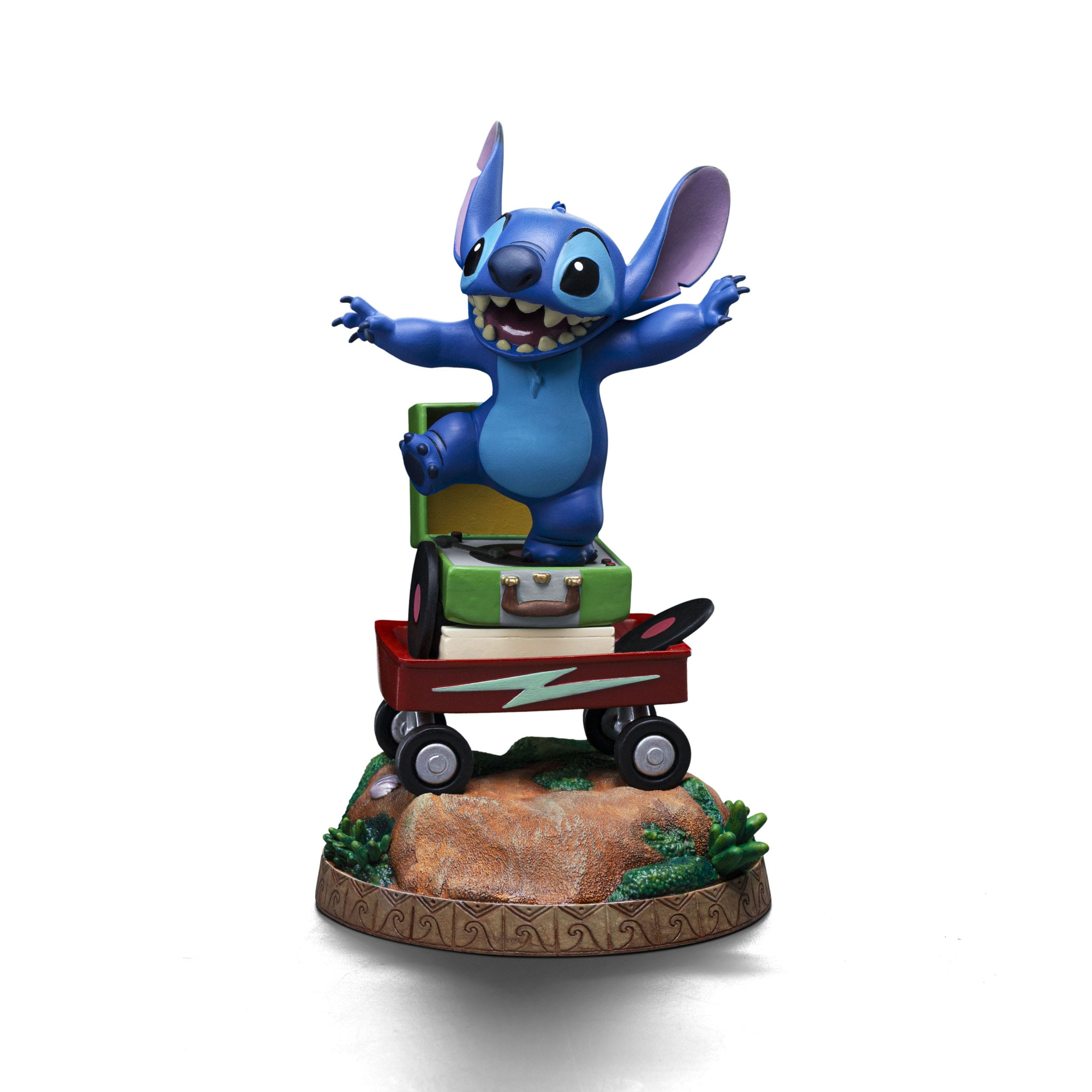 IRON STUDIOS, Art Scale Statue 1/10 - Lilo & Stitch : Stitch (17cm)