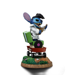 IRON STUDIOS, Art Scale Statue 1/10 - Lilo & Stitch : Stitch King of Rock (17 cm)