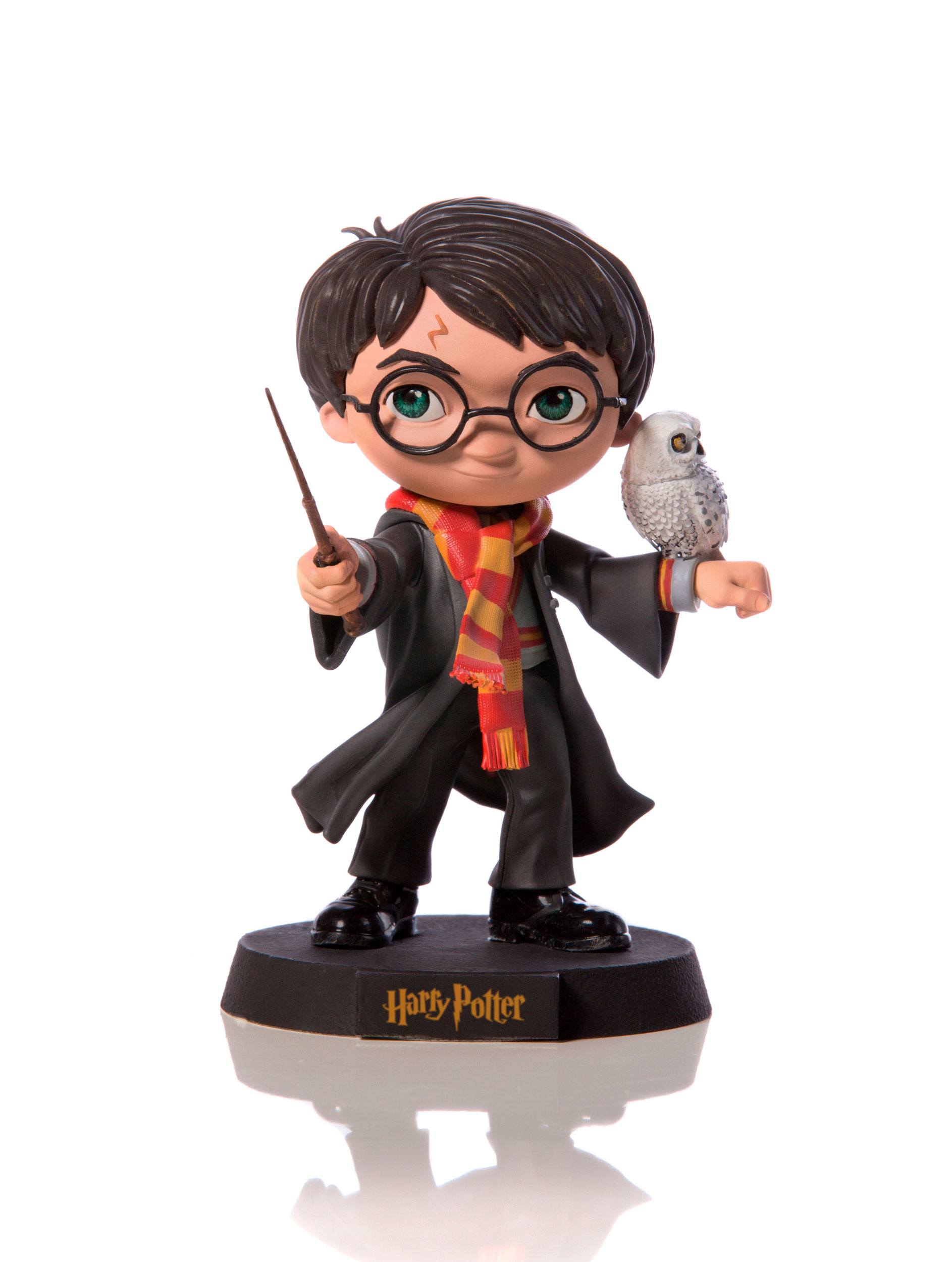 IRON STUDIOS, Mini Co. - Harry Potter - Harry Potter & Hedwig (12cm)