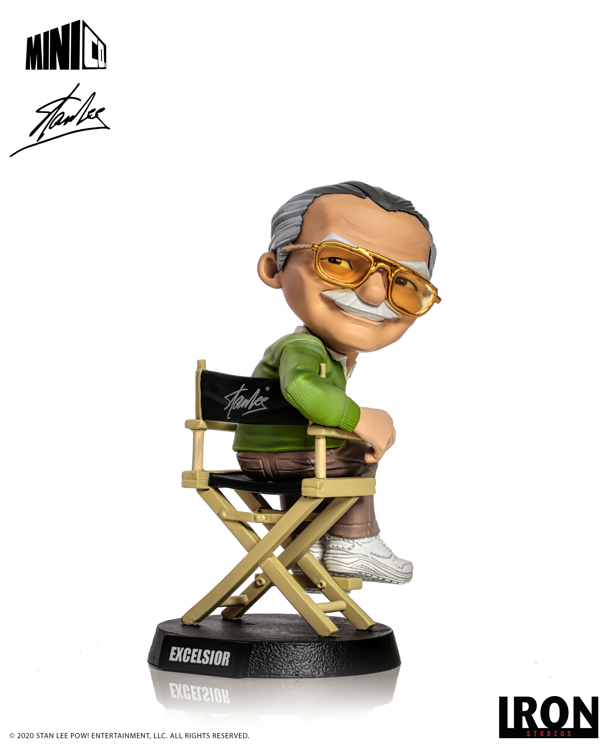 IRON STUDIOS, Mini Co. - Marvel : Stan Lee (Green) (14cm)