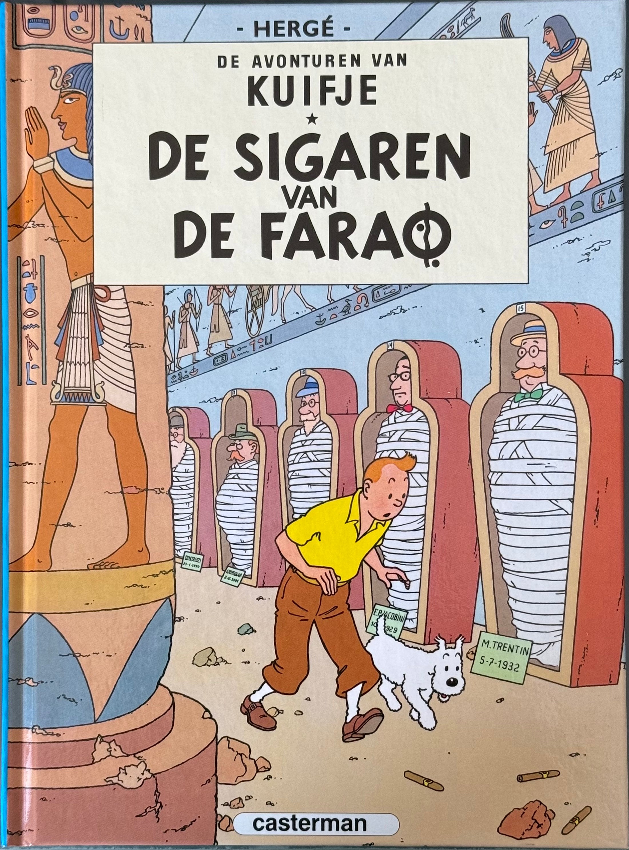 Kuifje – De Sigaren van de Farao #1 (Reclame-uitg.) – Hardcover – Herdruk – 2004