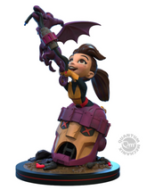 QM, Q-Fig. - X-Men : Kitty Pryde & Lockheed Diorama (97) (13cm)