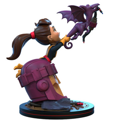 QM, Q-Fig. - X-Men : Kitty Pryde & Lockheed Diorama (97) (13cm)