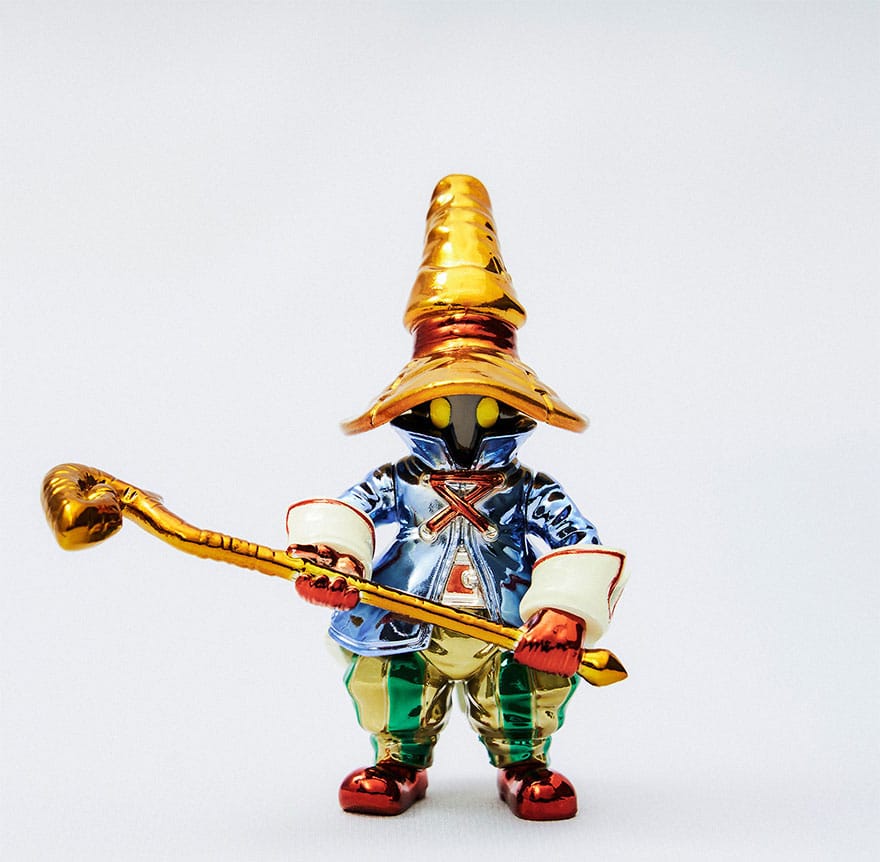 SQUARE ENIX, Mini-Figure - Bright Arts Gallery Diecast, Final Fantasy IX : Vivi (7cm)