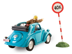 Le Garage De Franquin - Spirou & Fantasio / Robbedoes Kwabbernoot Fiat 500 Topolino (1937) Figurines