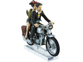Michel Aroutcheff - Le Vol Du Corbeau (Gibrat) Jeanne & François Moto Peugeot 515 (1934) Figurines