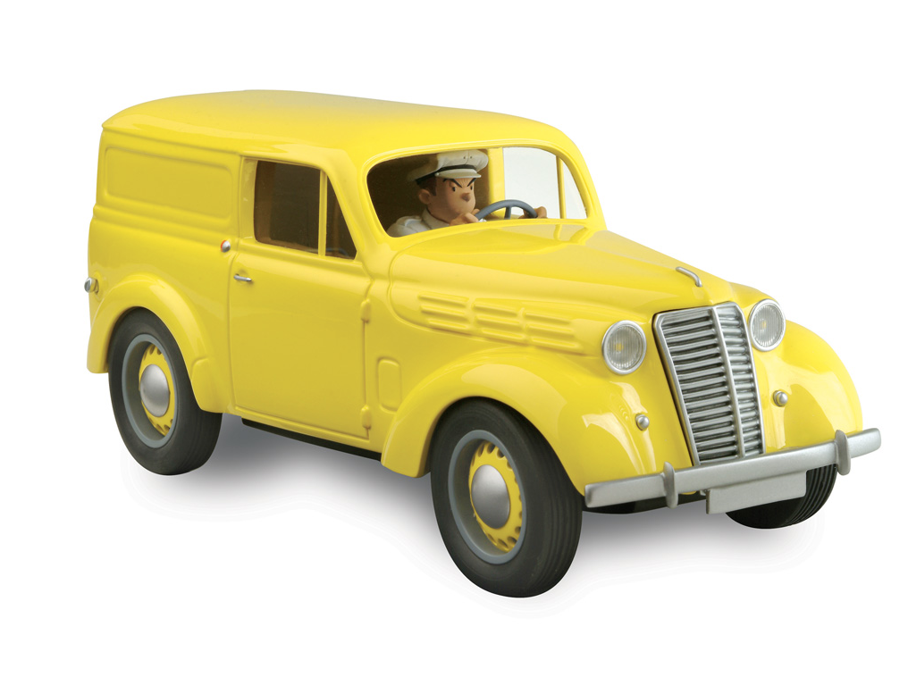 Michel Aroutcheff - Gil Jourdan (Maurice Tillieux) Renault Juva 4 Figurines