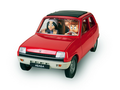 Michel Aroutcheff - Spirou & Fantasio (Jean-Claude Fournier) Et Renault R5Ts (1975) Figurines