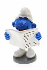 Pixi - The Smurfs / Les Schtroumpfs De Smurfen Le Schtroumpf Lecteur Figurines