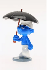 Pixi - The Smurfs / Les Schtroumpfs De Smurfen Le Schtroumpf Au Parapluie Figurines