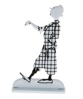 Moulinsart - Tintin / Kuifje - Pose / Posing / Poseert (album : Tintin in the Land of the Soviets) (6cm)