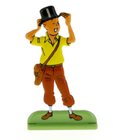 Moulinsart - Tintin / Kuifje - Tintin in Top Hat (Cigars of the Pharaoh) (6cm)