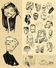 Comix Buro Sketchbook / Croquis - Augustin Virginie #1 Sketchbooks