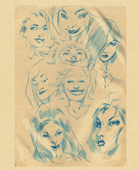 COMIX BURO Sketchbook / Croquis - Kalonji #1 (°2008)