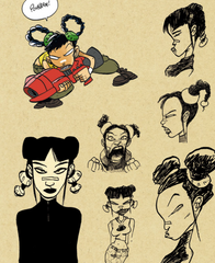 COMIX BURO Sketchbook / Croquis - Tebo #1 (°2014) (Numbered + Signed)