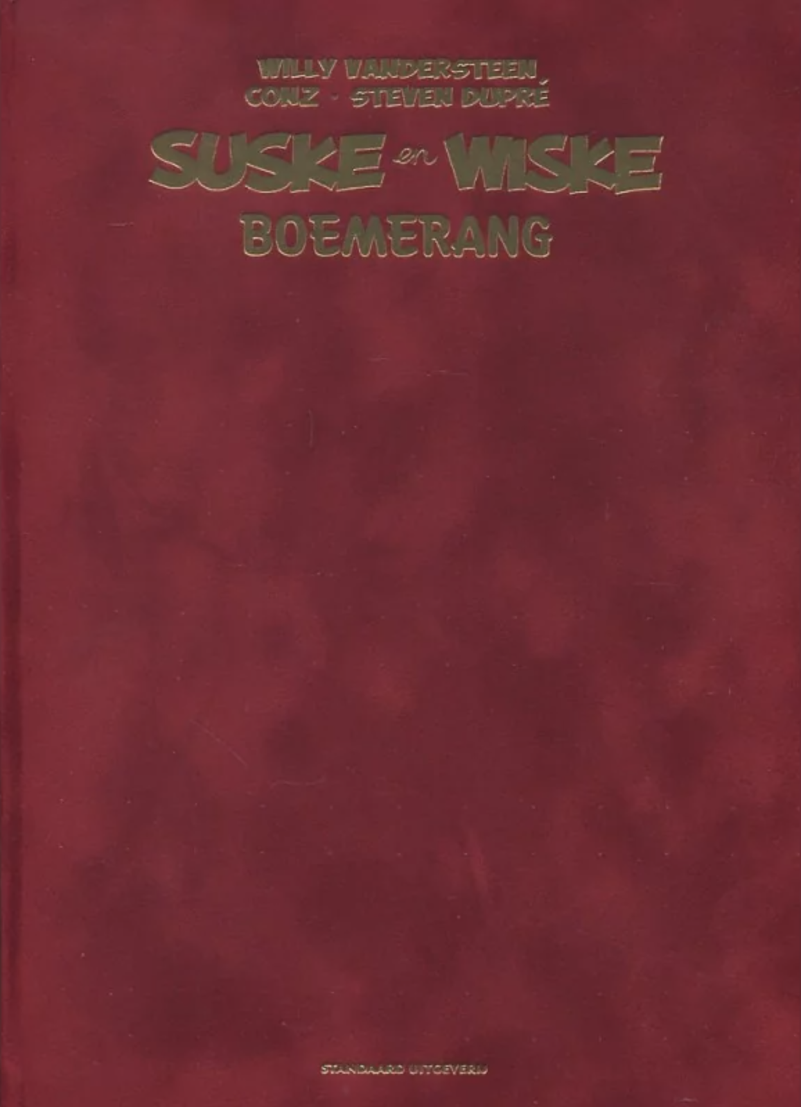 Suske & Wiske (Hommage) - Boemerang (2) (Super Luxe - Velours hc)