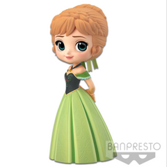 Q Posket Characters - Disney Frozen Anna Coronation Style (Pastel Color Version) Figurines
