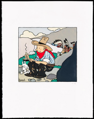 Tintin / Kuifje: Litho En Amérique Exclusive
