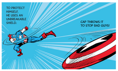 Abrams & Chronicle - My Mighty First Book, Captain America (EN)