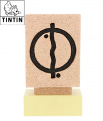 TINTINIMAGINATIO Resin Statue - Tintin, Collection 'Musée Imaginaire' : Kih-Oskh Symbol (25cm) (Limited & Numbered)