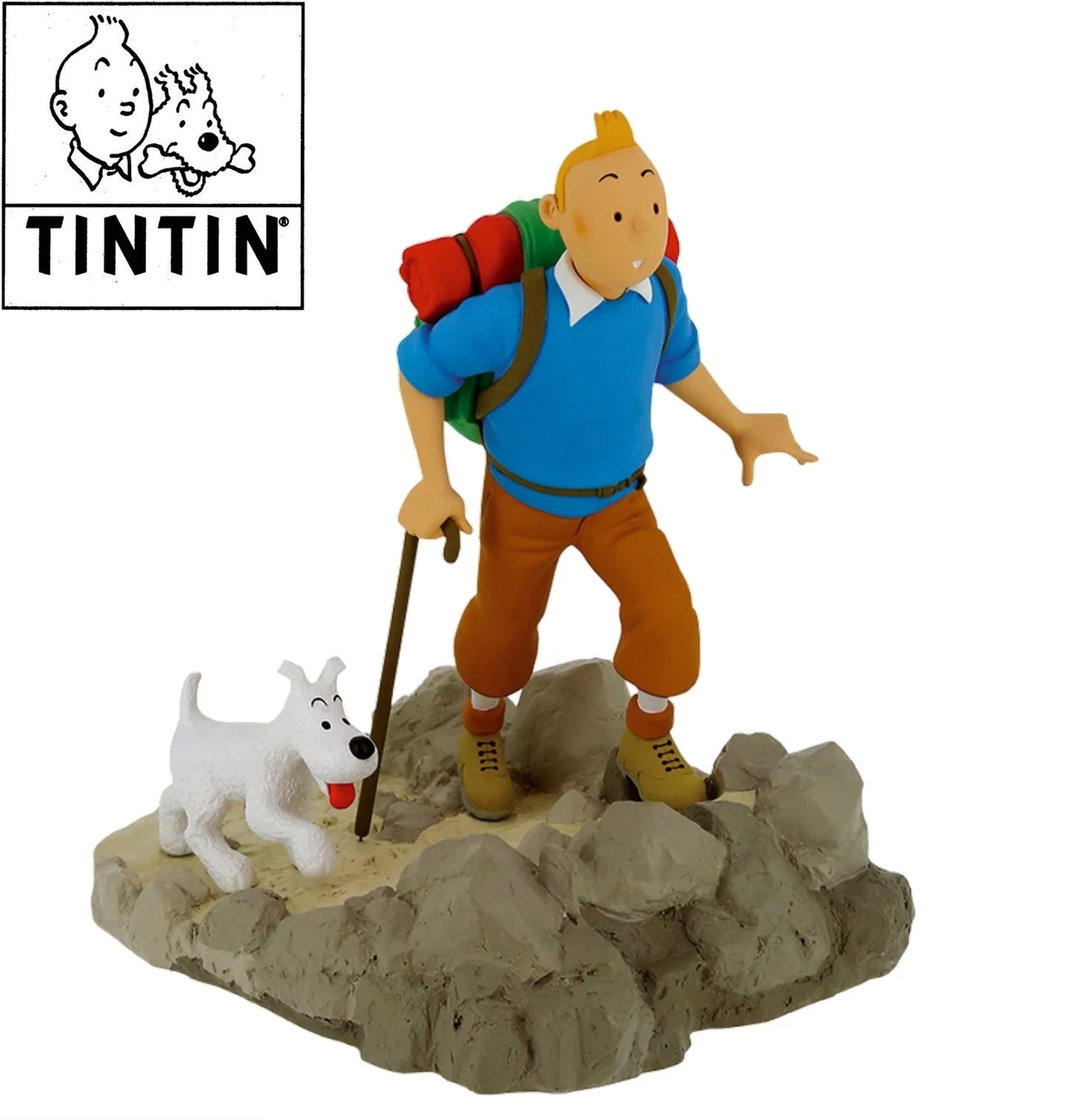 TINTINIMAGINATIO Resin Statue - Tintin : Hiker (25cm) (Limited & Numbered)