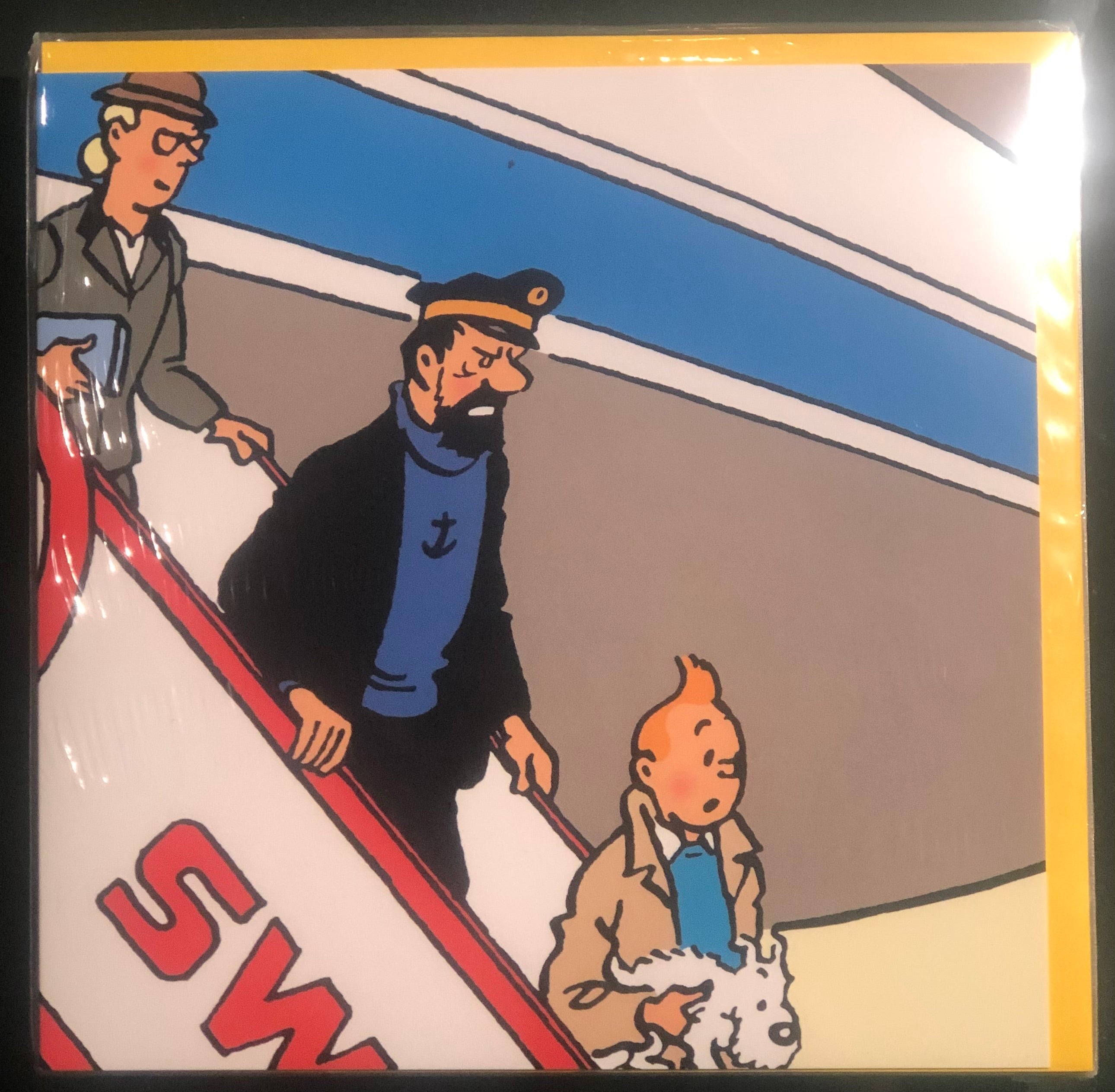 Tintin - Postcards - Planes (set of 8 cards)