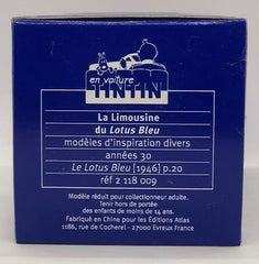Tintinimaginatio SA, Tintin's Cars 1/43 - The Blue Lotus Limousine