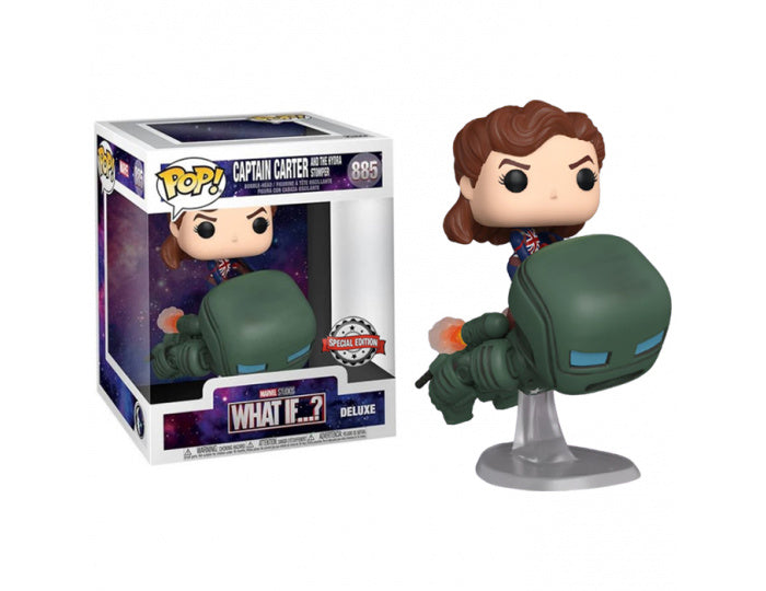 Funko POP! Marvel - What If... ? - Captain Carter & The Hydra Stomper (Deluxe) (885) Exclusive
