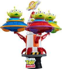 Beast Kingdom Toys : Disney, Toy Story - Diorama Alien Spin Ufo (16cm)
