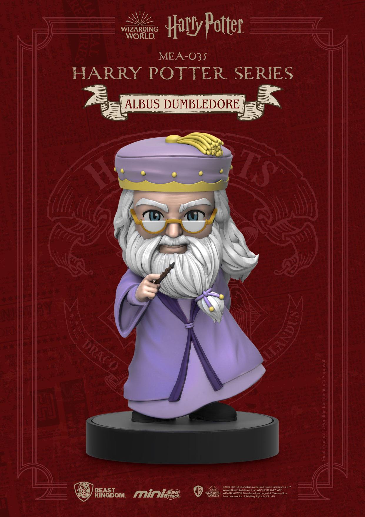 BEAST KINGDOM - Mini Egg Attack Figure - Harry Potter - Albus Dumbledore (8cm)