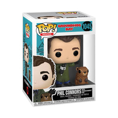 Funko POP Movies - Groundhog Day - Phil Connors w/ Punxsutawney Phil (1045)