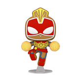 Funko POP! Marvel - Holiday -Gingerbread Captain Marvel (936)