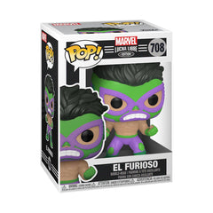 Funko POP! Marvel - Lucha Libre - Hulk / El Furioso (708)