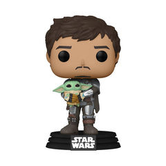 Funko POP! Star Wars - The Mandalorian - The Mandalorian w/ Grogu (461)