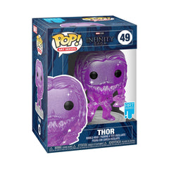 Funko POP! Art Series - Marvel, Infinity Saga - Thor (incl. Hard Protector) (49)