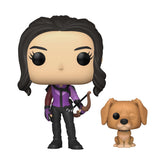 Funko POP! Marvel - Hawkeye - Kate Bishop w/ Lucky The Pizza Dog (1212)