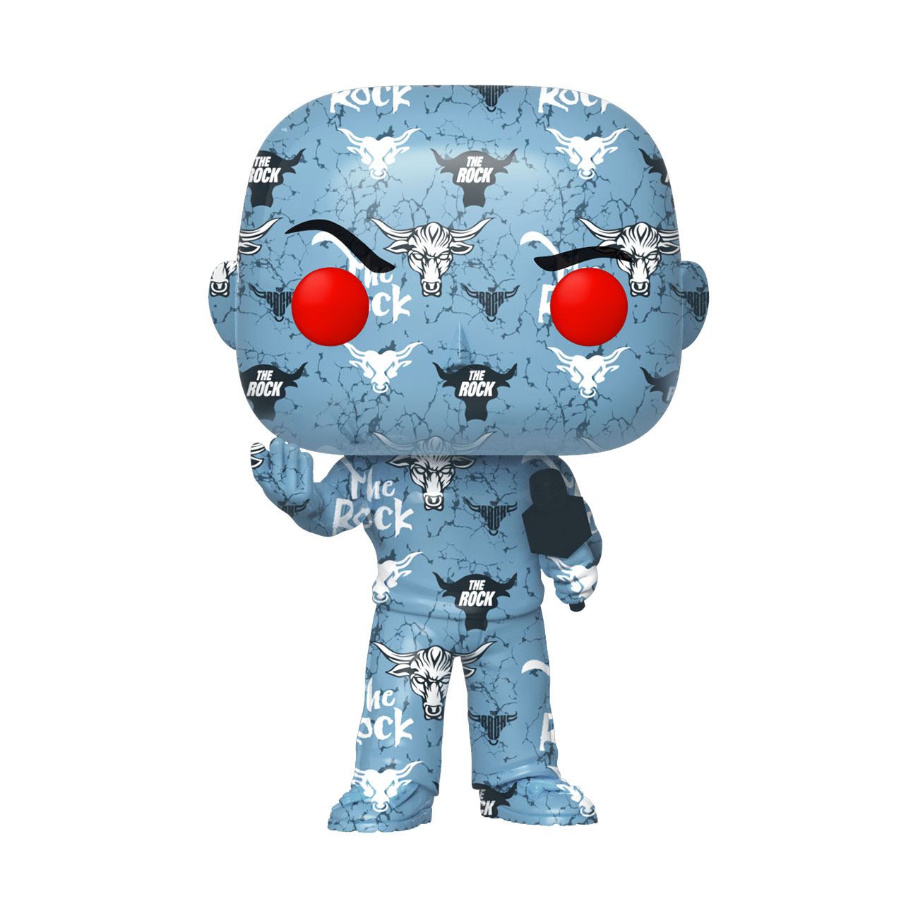 Funko Pop! Art Series - Sports Wrestling The Rock (Incl. Hard Protector) (44) Exclusive Pop