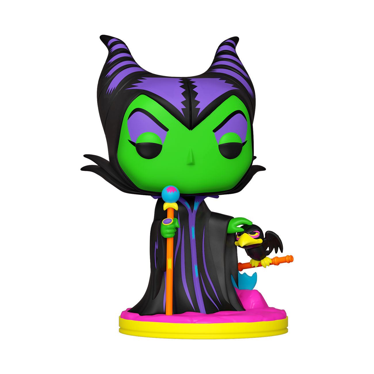 Funko POP! Disney - Villains - Blacklight Maleficent (1082) Exclusive