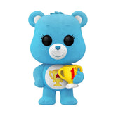 Funko Pop! Animation - Care Bears 40Th Anniversary Champ Bear (Flocked) (1203) Chase Pop