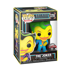 Funko Pop! Tees - Batman The Animated Series Joker (Blacklight) + T-Shirt (L) (370) Exclusive Pop