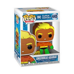 Funko POP! Heroes - DC Super Heroes 'Holiday' - Gingerbread Aquaman (445)